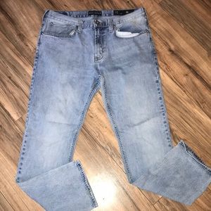 Bullhead slim light wash blue denim jeans size 32x30